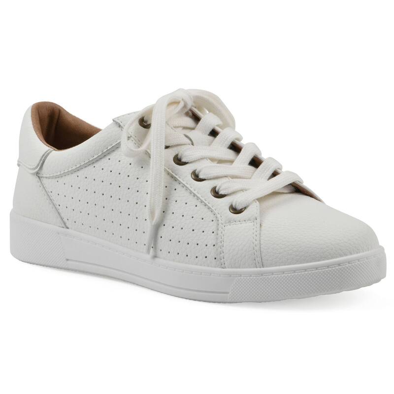 ホワイトマウンテン レディース シューズ スニーカー レース White Mountain Uniform Women's Lace-Up Sneakers White Smooth ホワイト