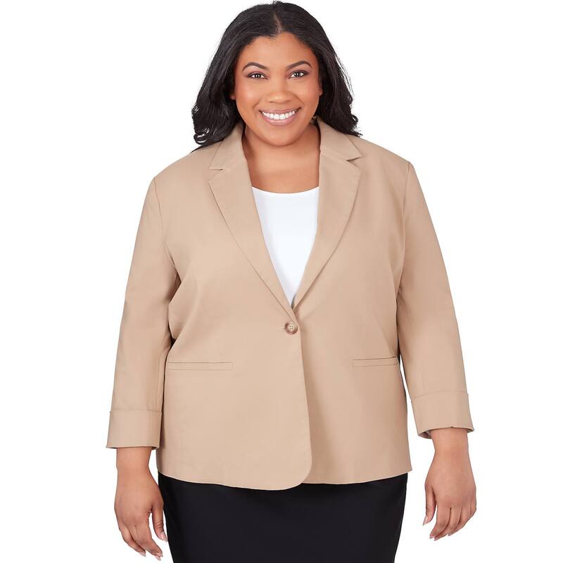 アルフレッド ダナー レディース アウター ジャケット・ブルゾン プラスサイズ Plusize Alfredunner Classic Fit Jacketan タン｜ReVida 店
