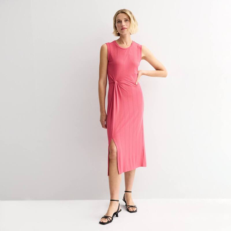 ナインウェスト レディース トップス ワンピース プチ ニット Petite Nine Westwist Front Knit Dress Berry Flavor
