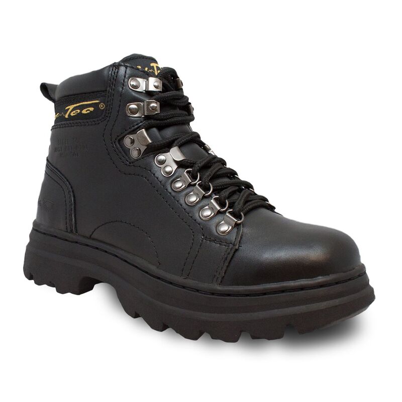 アドテック レディース シューズ ブーツ・レインブーツ Tシャツ AdTec 2980 Women'steel-Toe Work Boots Black ブラック|ReVida 店