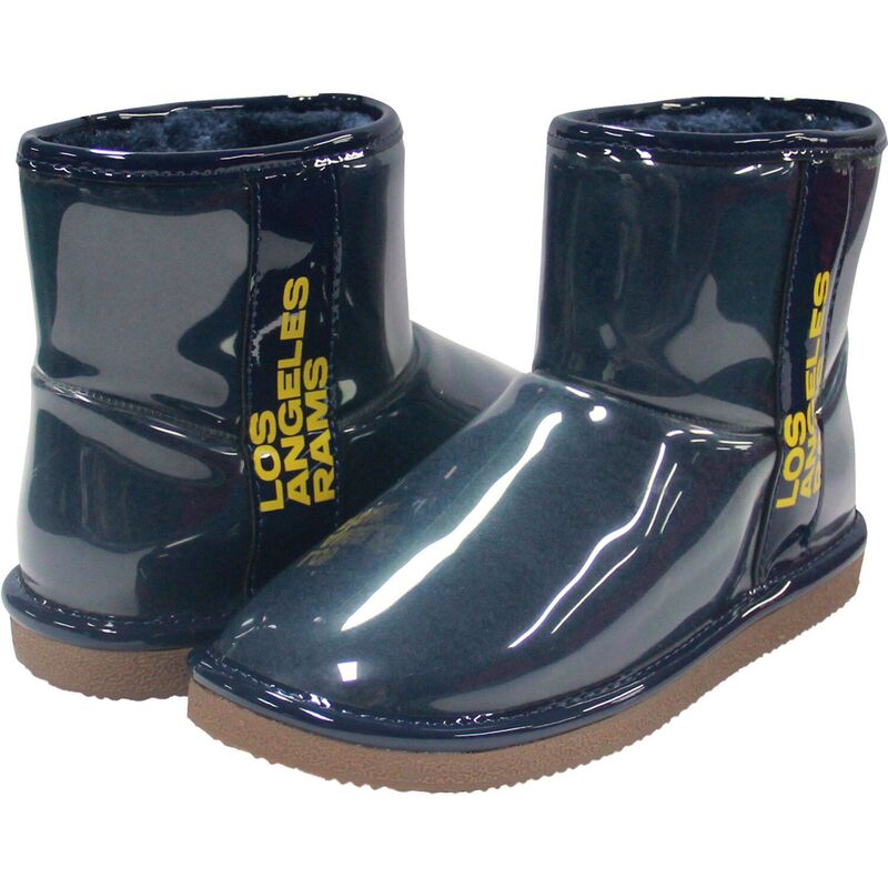 アンブランデッド レディース シューズ ブーツ・レインブーツ Unbranded Women\u0027s Cuce Royalos Angeles Rams Wateresistant Faux Shearling Boots Lar Blue 青色 レディース靴-その他-靴