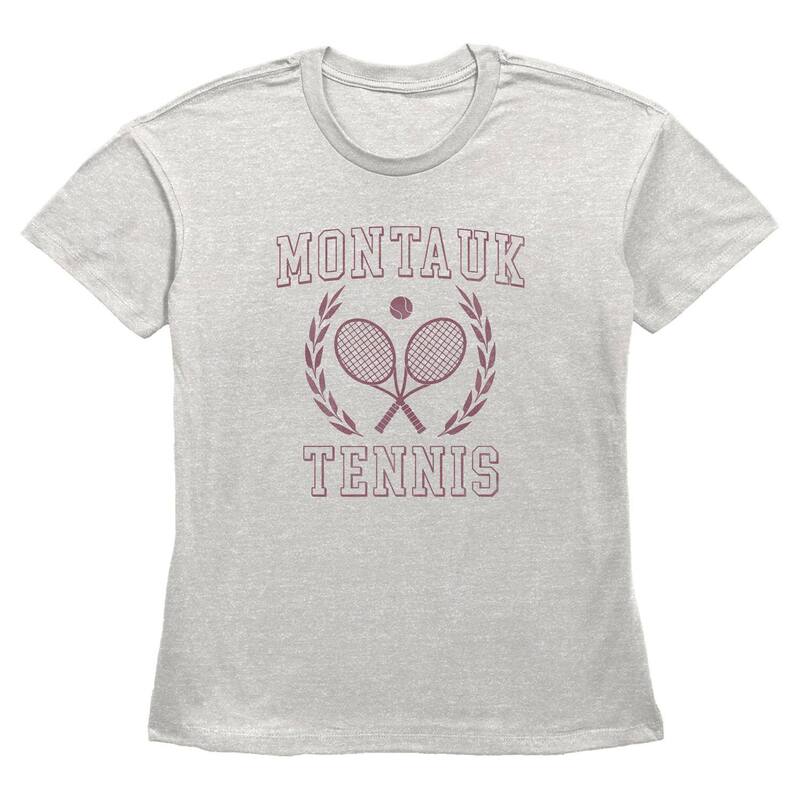 アンブランデッド レディース トップス Tシャツ グラフィック Unbranded Women's Montauk Tennis Graphic Tee Oatmeal オートミール