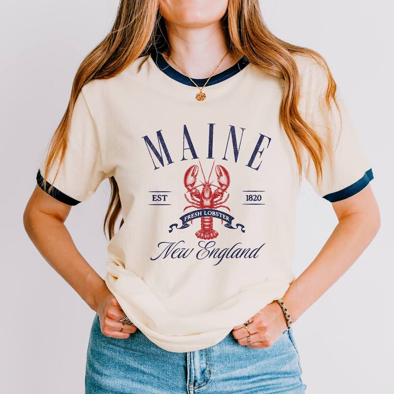 Simply Sage Market レディース トップス Tシャツ Simply Sage Market Mainew England Ringer Tee Vintage Navy ネイビー|ReVida 店
