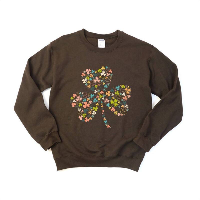 Simply Sage Market レディース トップス Tシャツ スウェット Simply Sage Market Color Shamrocksweatshirt Chocolate チョコレート