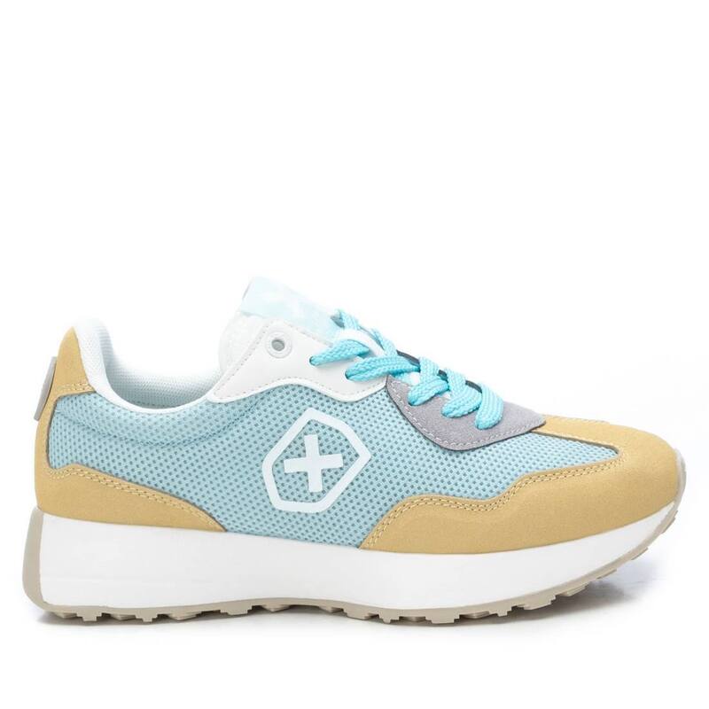 キシタイ王国 レディース シューズ スニーカー Women\u0027sneakers By XTI Blue With Multicolor Accent Blue 青み