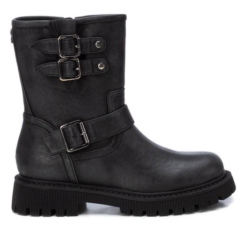 リフレッシュ レディース シューズ ブーツ・レインブーツ Refresh Women's Casual Booties 172323 Black ブラック