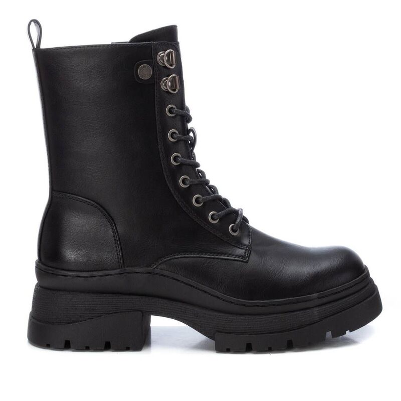 リフレッシュ レディース シューズ ブーツ・レインブーツ Refresh Women's Combat Booties 171984 Black ブラック