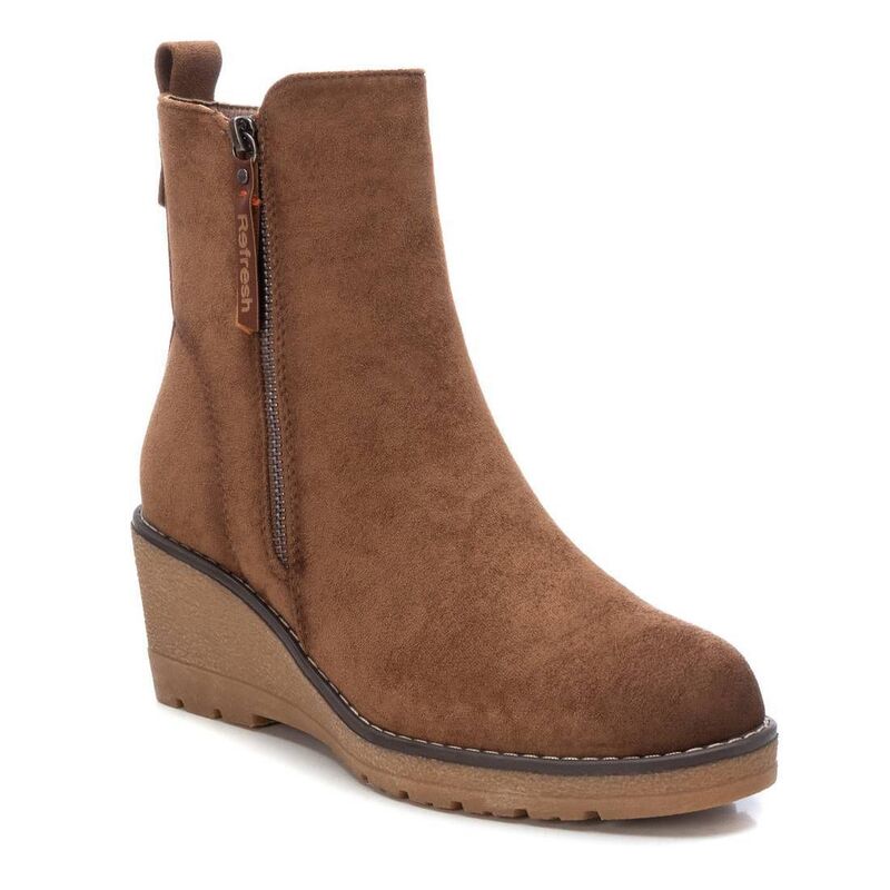 リフレッシュ レディース シューズ ブーツ・レインブーツ スエード Refresh Women'suede Booties 171009 Brown ブラウン