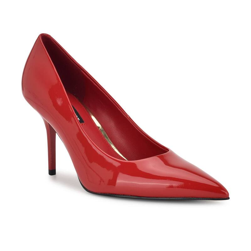 ナインウェスト レディース シューズ パンプス ヒール Nine West Princesa Women's Heeledress Pumps Red Patent レッド｜ReVida 店