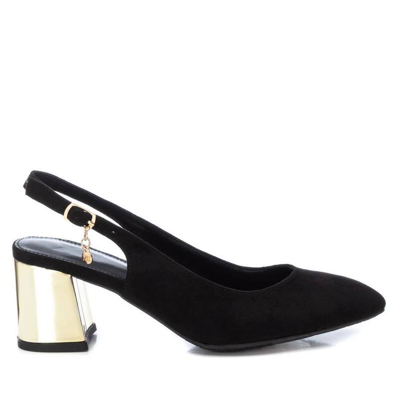 キシタイ レディース シューズ パンプス Women'slingback Pumps By XTI 141405 Black ブラック