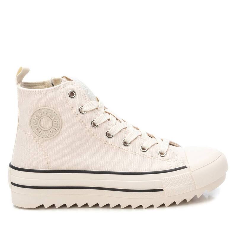 リフレッシュ レディース シューズ スニーカー Refresh Women's Casual High Top Sneakers By XTI Light Beige ベージュ|ReVida 店