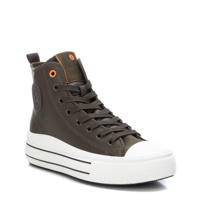 リフレッシュ レディース シューズ スニーカー ブーツ Refresh Women'sneakers Boots By XTI Green Khaki グリーン｜ReVida 店