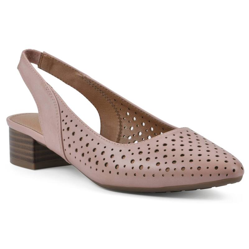 ホワイトマウンテン レディース シューズ パンプス ヒール White Mountain Boronic Women'slingback Heels Blush Smooth ブラッシュ