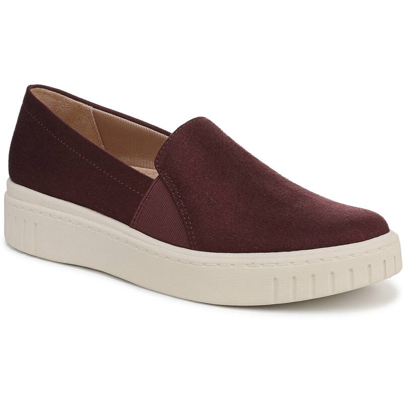 ライフストライド レディース シューズ スニーカー スエードクロス 置き目毛皮 LifeStride Grandeur Women\u0027s Microsuede Loafers Berry Wine ぶどう酒