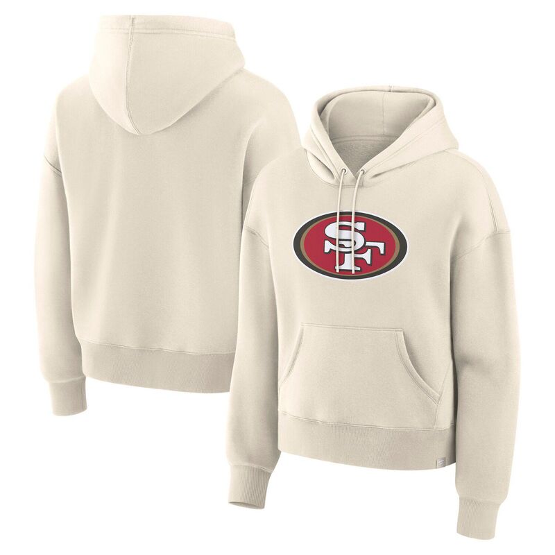 ファナティクス レディース トップス Tシャツ パーカー Women's Fanatics Cream San Francisco 49ers Dove Legacy Pullover Hoodie 49r Beige ベージュ
