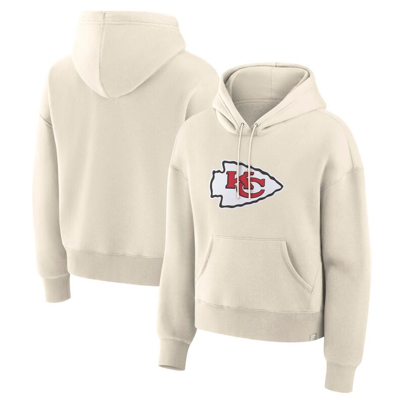 ファナティクス レディース トップス Tシャツ パーカー Women's Fanatics Cream Kansas City Chiefs Dove Legacy Pullover Hoodie Chf Beige ベージュ