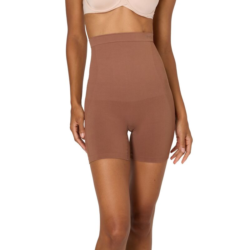 メイデンフォーム レディース ボトムス カジュアルパンツ ハイウエスト Women's Maidenform Seamless High-Waisted Shapewear Bronzed Chestnut