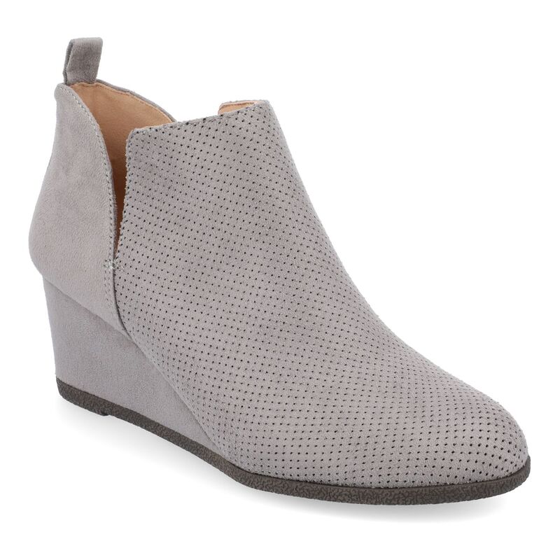 ジュルネ コレクション レディース シューズ ブーツ・レインブーツ アンクル Journee Collection Mylee Women's Ankle Boots Gray グレー|ReVida 店