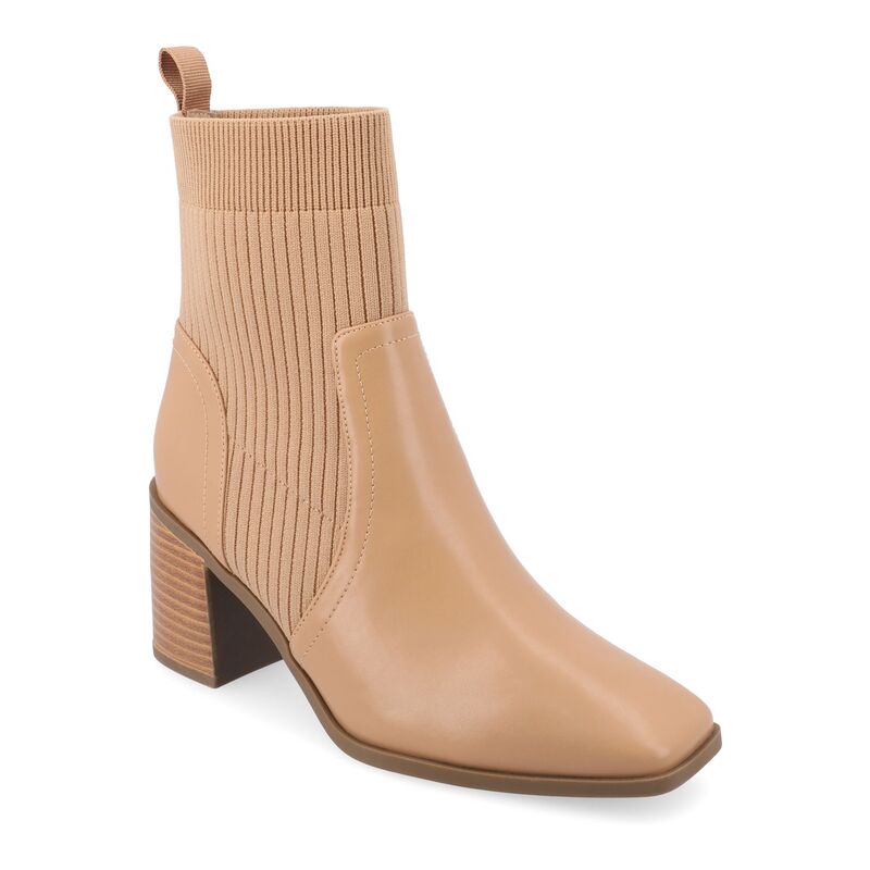 ジュルネ コレクション レディース シューズ ブーツ・レインブーツ Women's Journee Collection Tru Comfort Foam Harlowe Booties Tan タン|ReVida 店