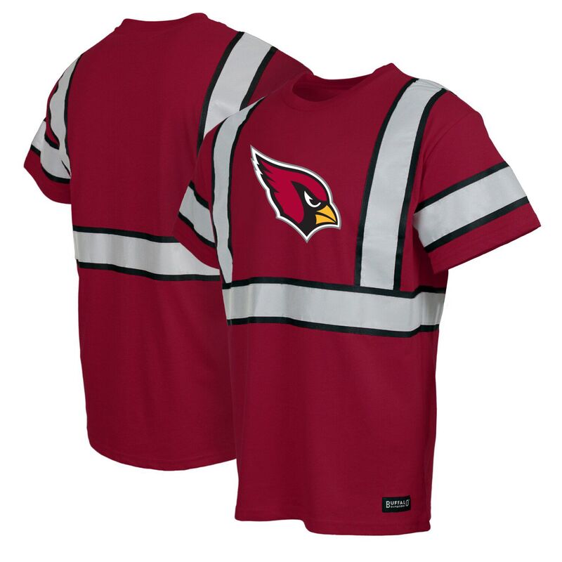 アンブランデッド メンズ トップス Tシャツ Unbranded Men's Cardinal Arizona Cardinalsafety Heavyweight-Shirt Acred レッド 7,394円