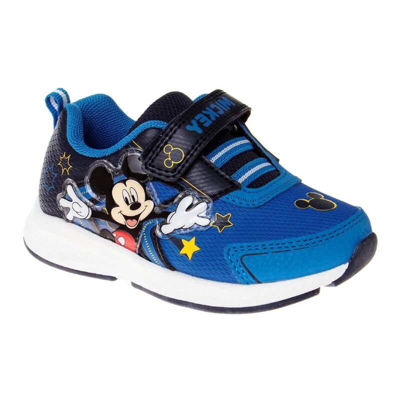 ウォルトディズニー レディース シューズ スニーカー Disney\u0027s Mickey Mouse Toddler Boy Light Up Sneakers Blue 青色 スニーカー-レディース靴