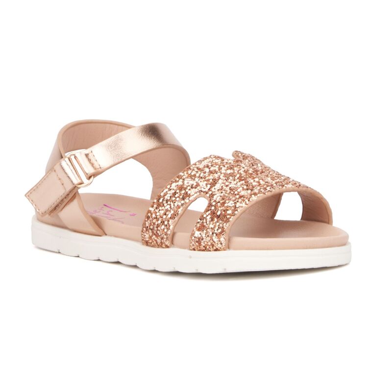 オリビアミラー レディース シューズ サンダル Olivia Miller Kids' Glitter Sandals Rosegold