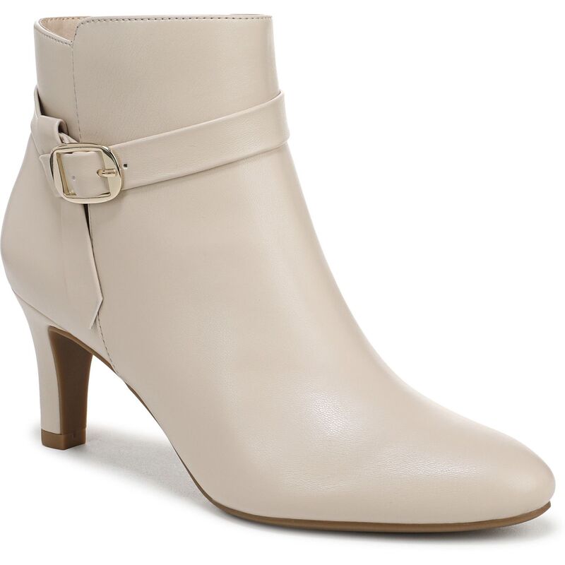 ライフストライド レディース シューズ ブーツ・レインブーツ レザー フェイクレザー LifeStride Guild 3 Women's Faux Leather Booties Almond Milk