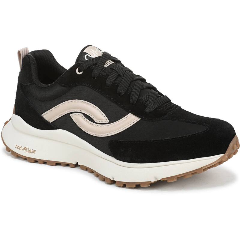 ライカ レディース シューズ スニーカー スピード競技 Ryka Jetsetter Women\u0027s Lace-Up Sneakers Black 黒いこと