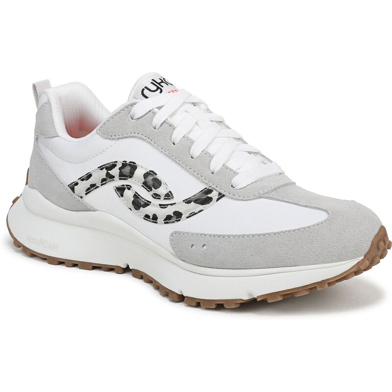 ライカ レディース シューズ スニーカー レース Ryka Jetsetter Women's Lace-Up Sneakers White Leopard ホワイト 19,595円