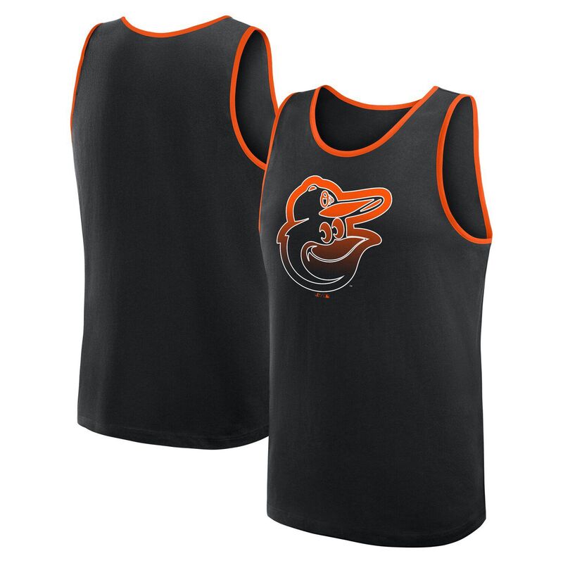 アンブランデッド メンズ トップス Tシャツ ロゴ Unbranded Men's Logo Athletic Black Baltimore Orioles Unmatched Success Tank Top Orl Black ブラック