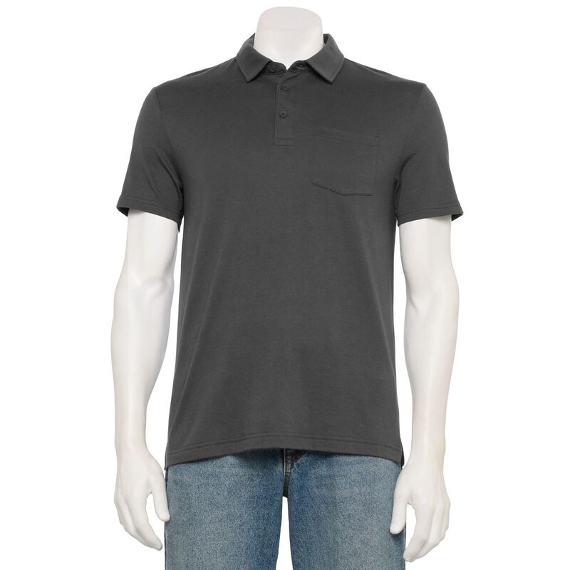 ソノマ メンズ トップス Tシャツ ポロシャツ Men'sonoma Goods For Life Adaptive The Super Soft Polo Charcoal チャコール