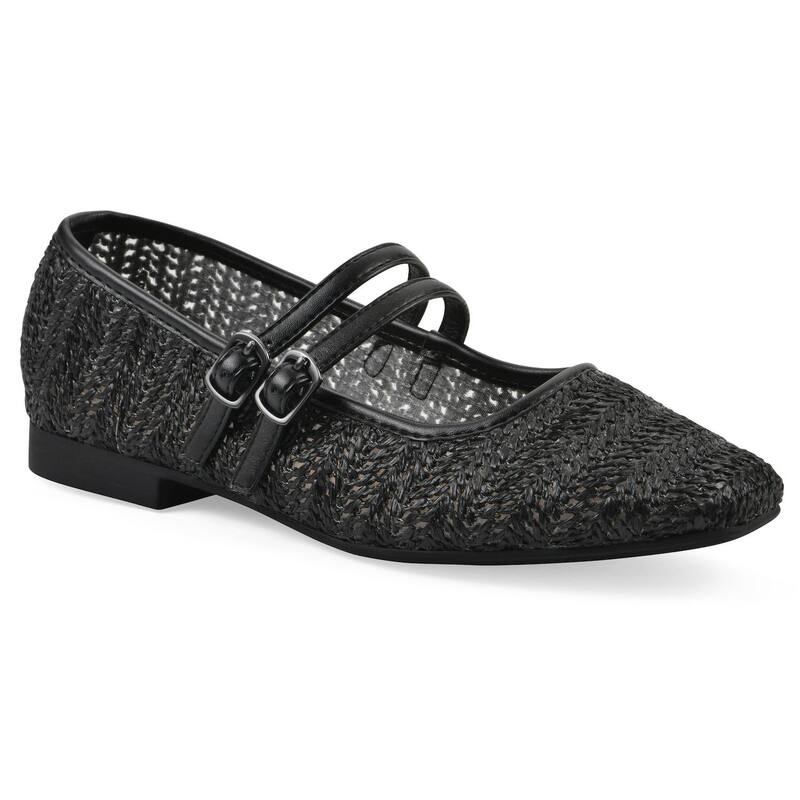 ホワイトマウンテン レディース シューズ サンダル White Mountain Bocage Women's Mary Jane Flats Black Smooth ブラック