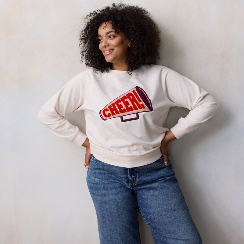 LC Lauren Conrad レディース トップス ティーシャツ 付け加える大いさ 流汗 Plusize LC Lauren Conrad Long Sleeve Sweatshirt Plum Cheer 酸桃 トップス-Tシャツ・カットソー