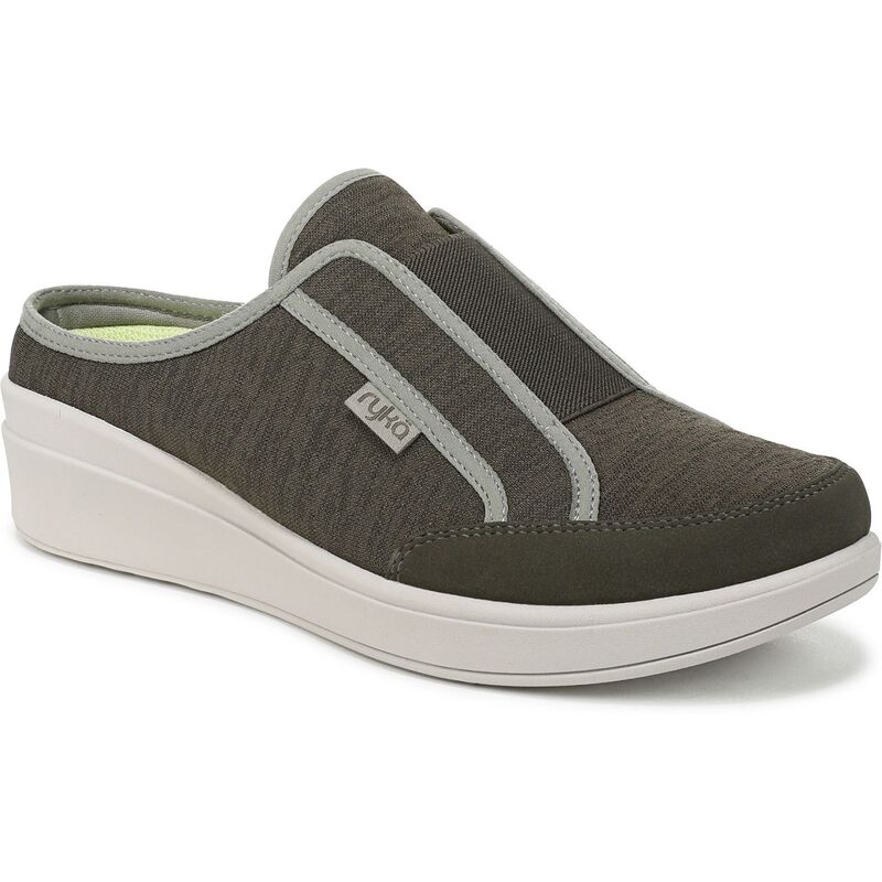 ライカ レディース シューズ サンダル Ryka Lounge Women'slip-On Mules Alpine Green グリーン