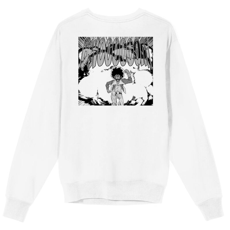 アニメ人となり メンズ トップス ティーシャツ 流汗 グラフィック Licensed Character Men\u0027soul Beat Graphic Long Sleeve Sweatshirt White 白いこと トップス-メンズファッション-Tシャツ・カットソー