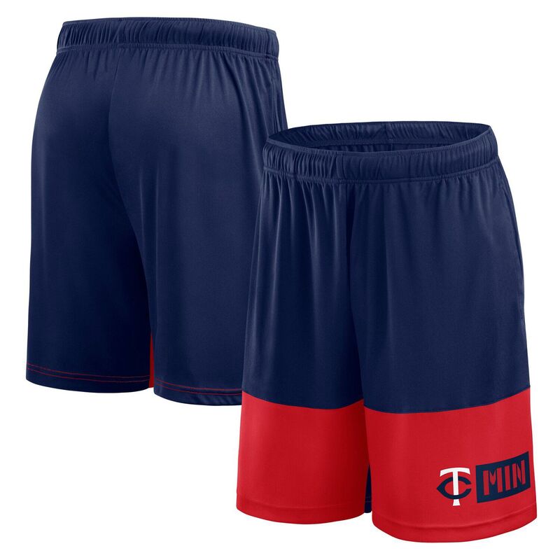 ファナティクス メンズ ボトムス ハーフパンツ・ショーツ ショートパンツ Men's Fanatics Navy Minnesota Twins Best of the Best Shorts Twnavy ネイビー