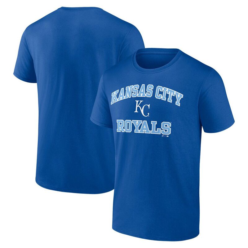 プロファイル メンズ トップス Tシャツ トール Men's Profile Royal Kansas City Royals Big & Tall Heart & Soul T-Shirt Ryl Blue ブルー|ReVida 店