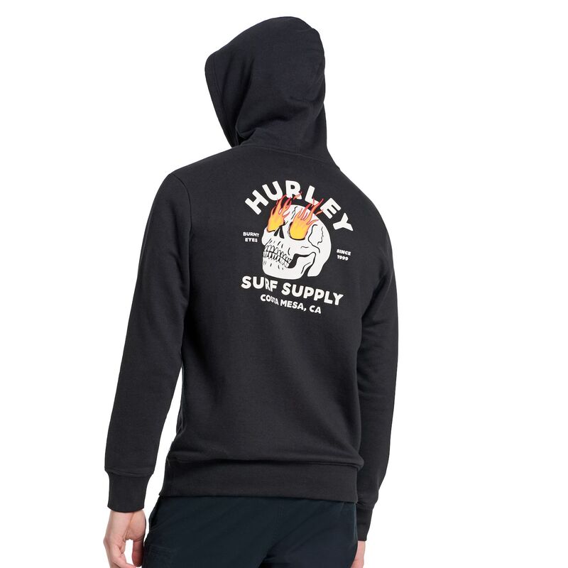 ハーレー メンズ トップス Tシャツ スウェット グラフィック Men's Hurley Graphic Hooded Sweatshirt Black ブラック