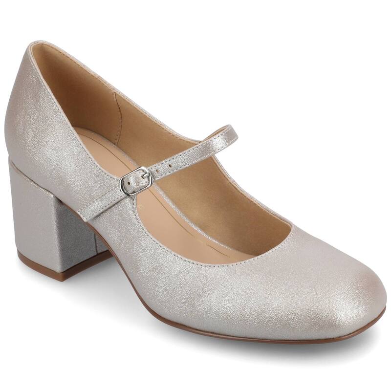 ジャーニー レディース シューズ パンプス ヒール Journee Tru Comfort Foam Okenna Women's Heels Champagne シャンパン