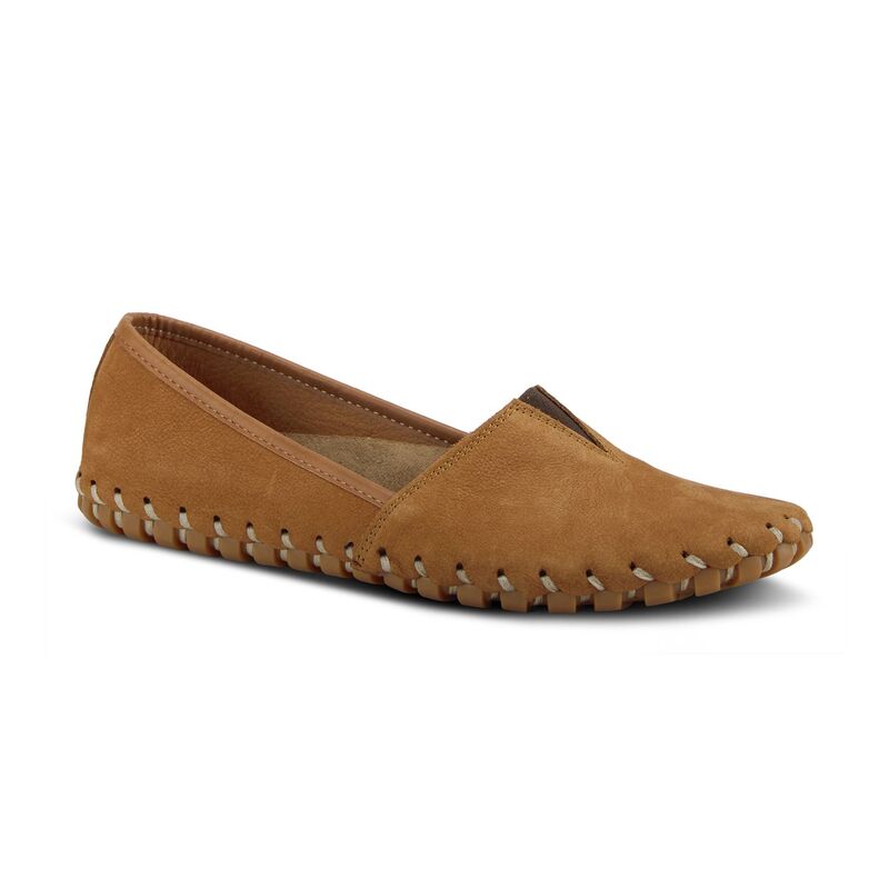 スプリングステップ レディース シューズ サンダル ローファー Spring Step Kathaleta Women's Loafers Camel Suede キャメル