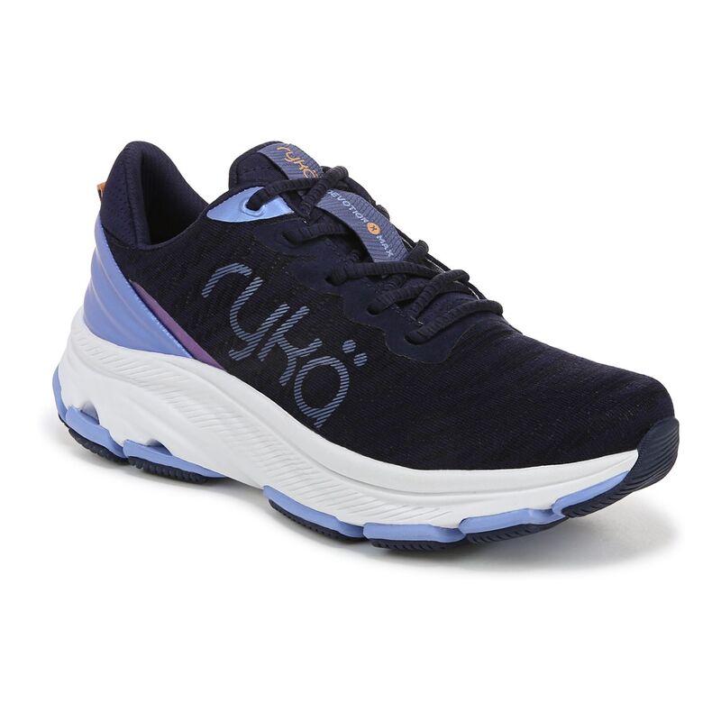 ライカ レディース シューズ スニーカー Ryka Devotion X Max Women's Walking Sneakers Academy Blue ブルー｜ReVida 店