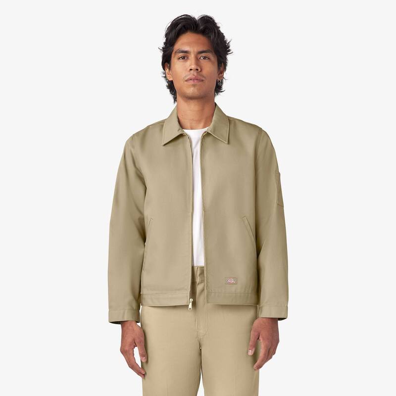 ディッキーズ メンズ アウター ジャケット・ブルゾン Men's Dickies Unlined Eisenhower Jacket Khaki カーキ