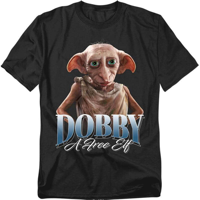 アニメキャラクター メンズ トップス Tシャツ トール グラフィック Licensed Character Big & Tall Harry Potter Dobby Thelf Homage Graphic Tee Black ブラック