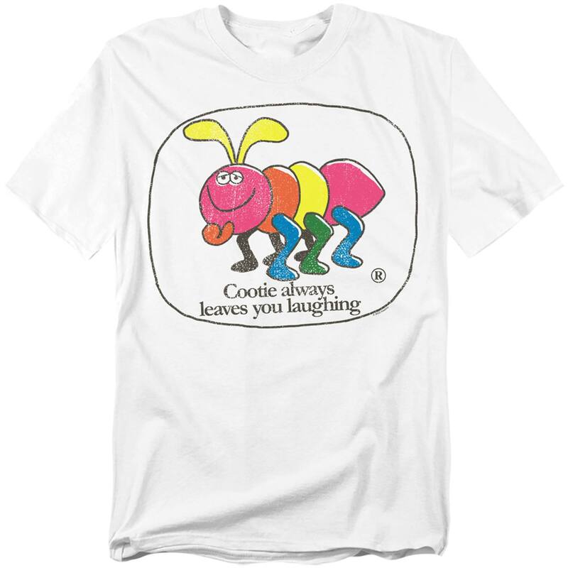 アニメキャラクター メンズ トップス Tシャツ トール グラフィック Licensed Character Big & Tall Original & Unrestored Cootie Leaves You Laughingraphic Tee White ホワイト