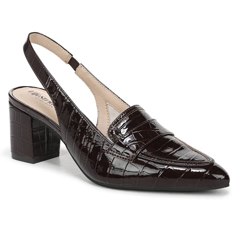 ライフストライド レディース シューズ パンプス LifeStride Angel Women'slingback Shoes Dark Chocolate チョコレート