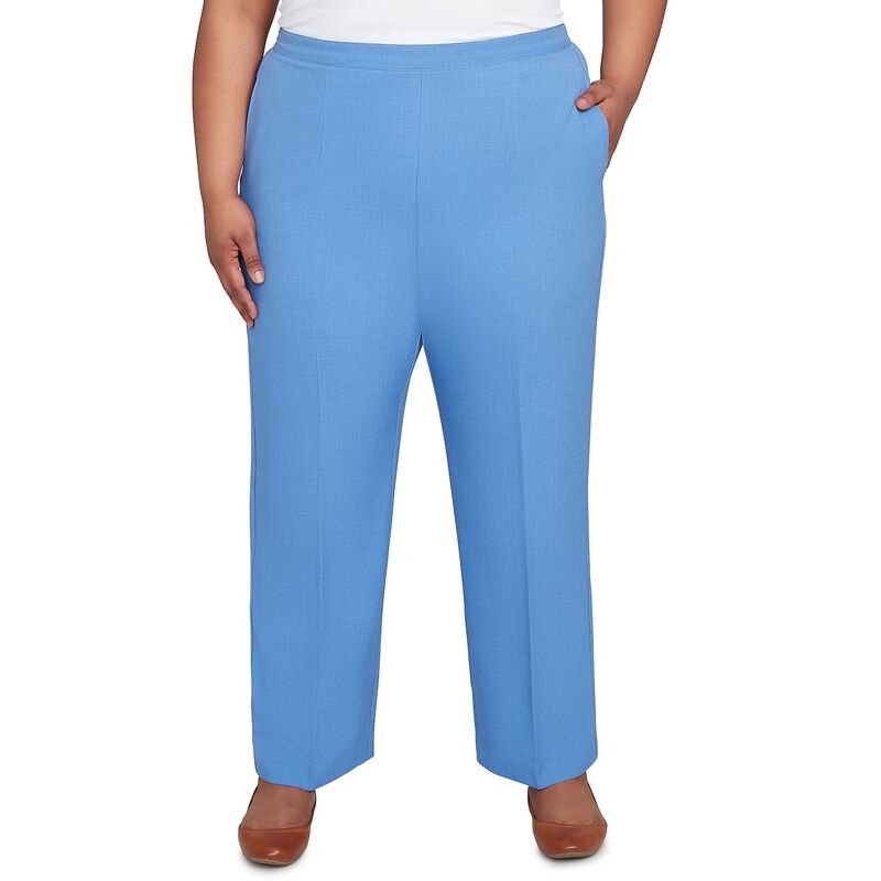 アルフレッド ダナー レディース ボトムス カジュアルパンツ プラスサイズ Plusize Alfredunner Textured Pull-On Elastic Short Length Pants Perriwinkle 10,904円