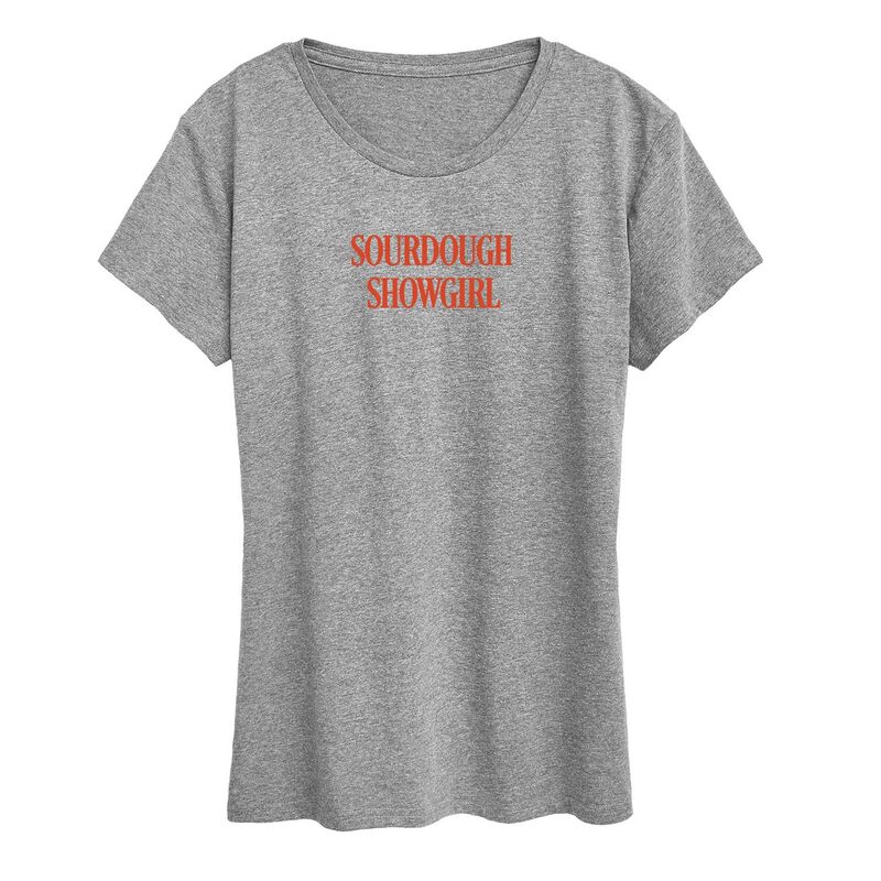 アニメキャラクター レディース トップス Tシャツ グラフィック Licensed Character Juniors' Women'sourdough Showgirl Graphic Tee Heather Gray グレー