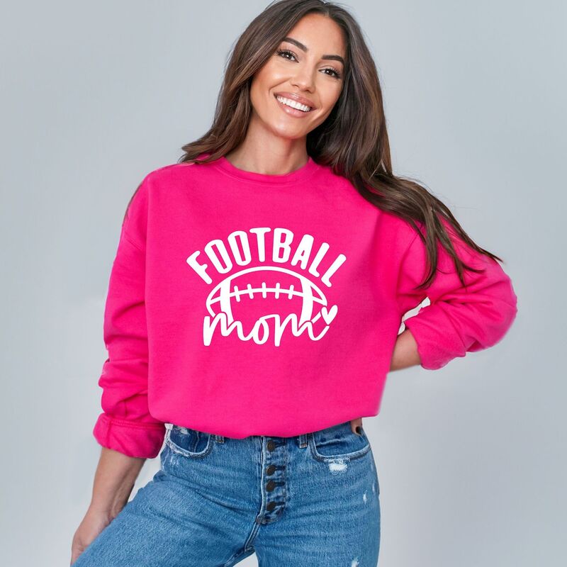 Simply Sage Market レディース トップス Tシャツ スウェット Simply Sage Market Football Mom Sweatshirt Raspberry セージ