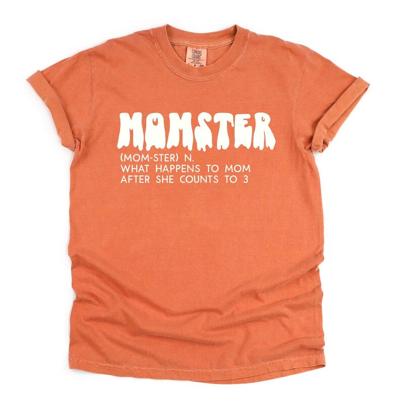 Simply Sage Market レディース トップス ティーシャツ Simply Sage Market Halloween Momster Definition Garment Dyed Tee Yam サルヴィア レディースファッション-Tシャツ・カットソー-トップス