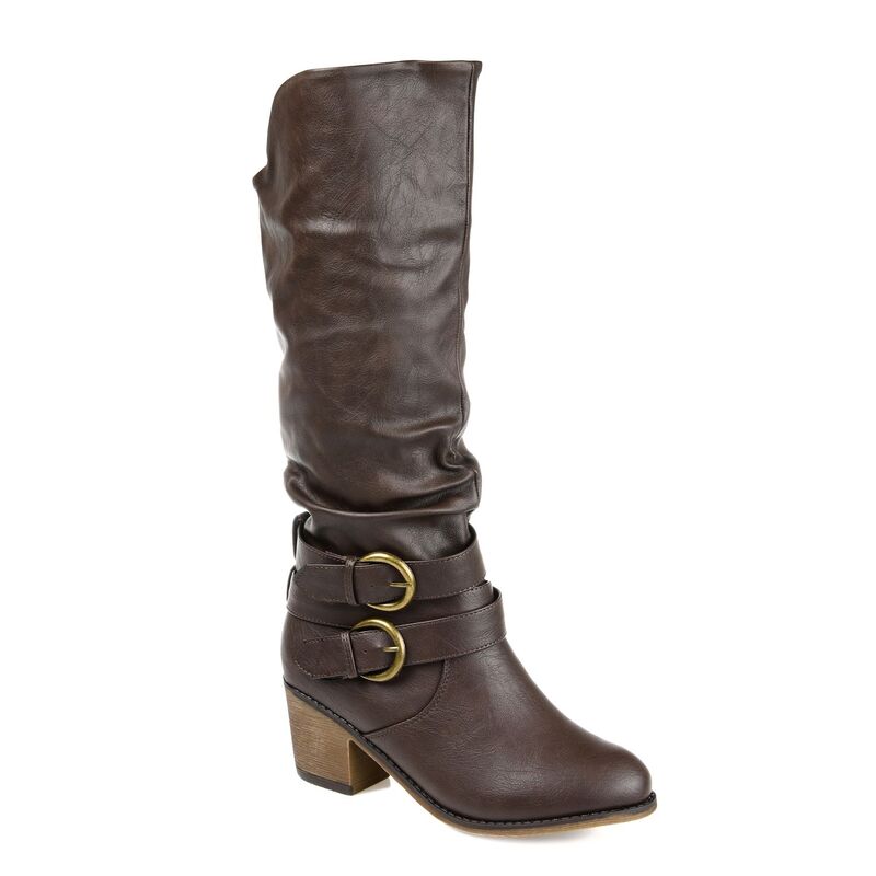 ジュルネ コレクション レディース シューズ ブーツ・レインブーツ トール Journee Collection Late Women\'s Tall Boots Dark Brown ブラウン